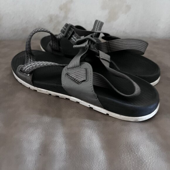 Chaco Classic Womens Gray Multicolor Hiking Jacquard Strappy Sandals Size 10 - Picture 4 of 8